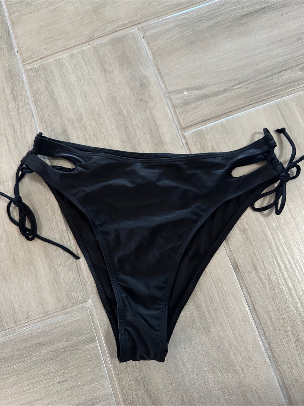 4 for $10 SEXY. & NEW Women’s Black Side-Tie Bikini Bottom